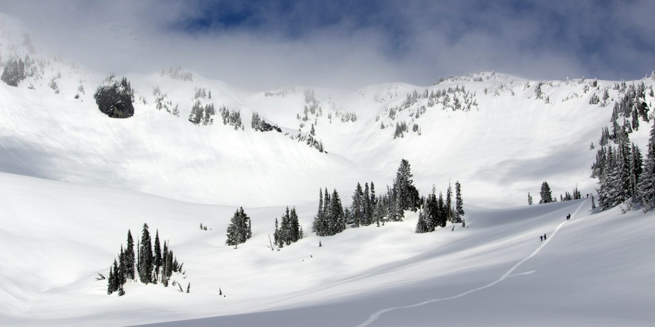 La neige dure en montagne