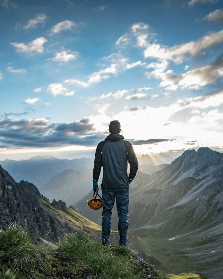 Une randonnée dans les Alpes